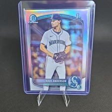 Topps 2025 Bowman Draft Chrome Kade Anderson #BDC-3 Mariners Refractor Prospect