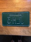 1966 massachusetts license plate JLH 3. Excellent Condition !! — photo 2