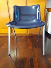 Sedia vintage Tecno Modus 203 di Osvaldo Borsani. Made in Italy