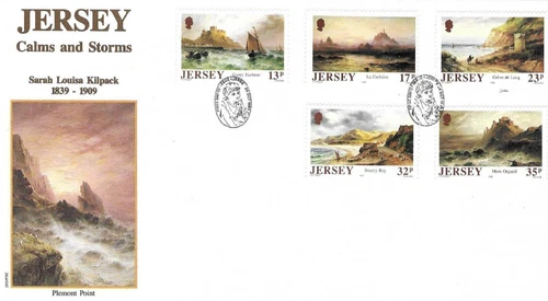 Jersey Comm/FDC -  Calms and Storms  - 1983 (JES317)