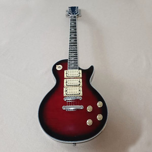 Electric Guitar Mahogany Body Rosewood Fretboard No Brand  Abalone Inlay Red
