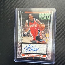 Gerald Wallace 2007-08 Topps Stadium Club Beam Team Autograph Auto