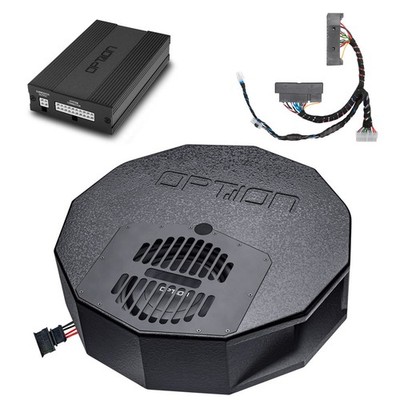 Soundsystem für Seat Tarraco KN (Beats, LWL) Verstärker & Reserverad-Subwoofer