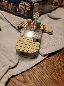 Lego Star Wars X Wing Fighter 7140 With Box And Manual And Landspeeder 7110.