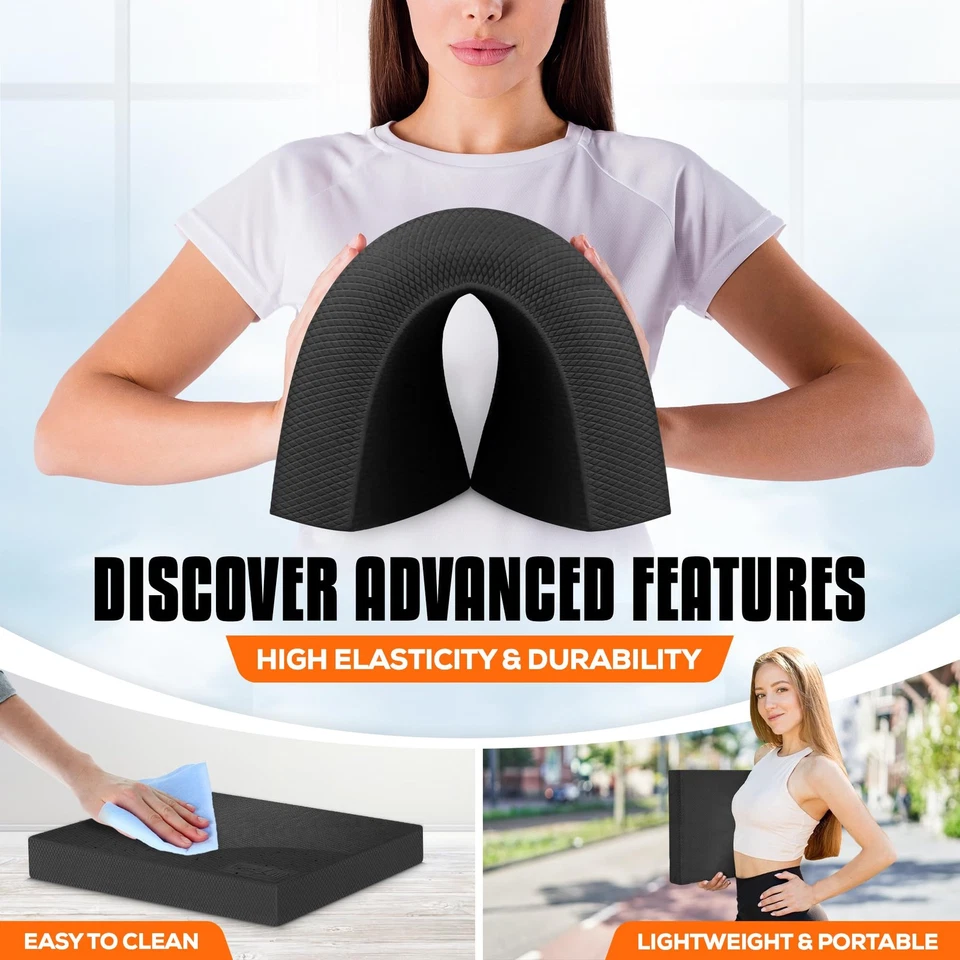 Extra Large Balance Pad Foam Cushion for Yoga Strength Training and Comfort - Image 4 of 4