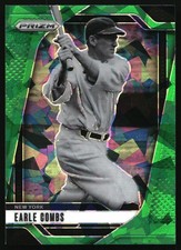 Earle Combs 2025 Panini Prizm Green Ice Prizms #276 New York Yankees