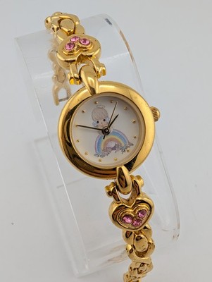 Vintage Valdawn Precious Moments Watch 2002  May God Bless You With Rainbows 