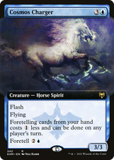 Cosmos Charger (Extended Art) #342 (HP) Kaldheim KHM Magic MTG