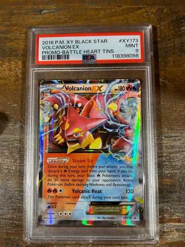 Volcanion-EX graded PSA 9 for sale on eBay