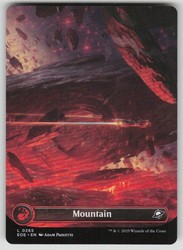 Mountain (Borderless) #265 Edge of Eternities MTG