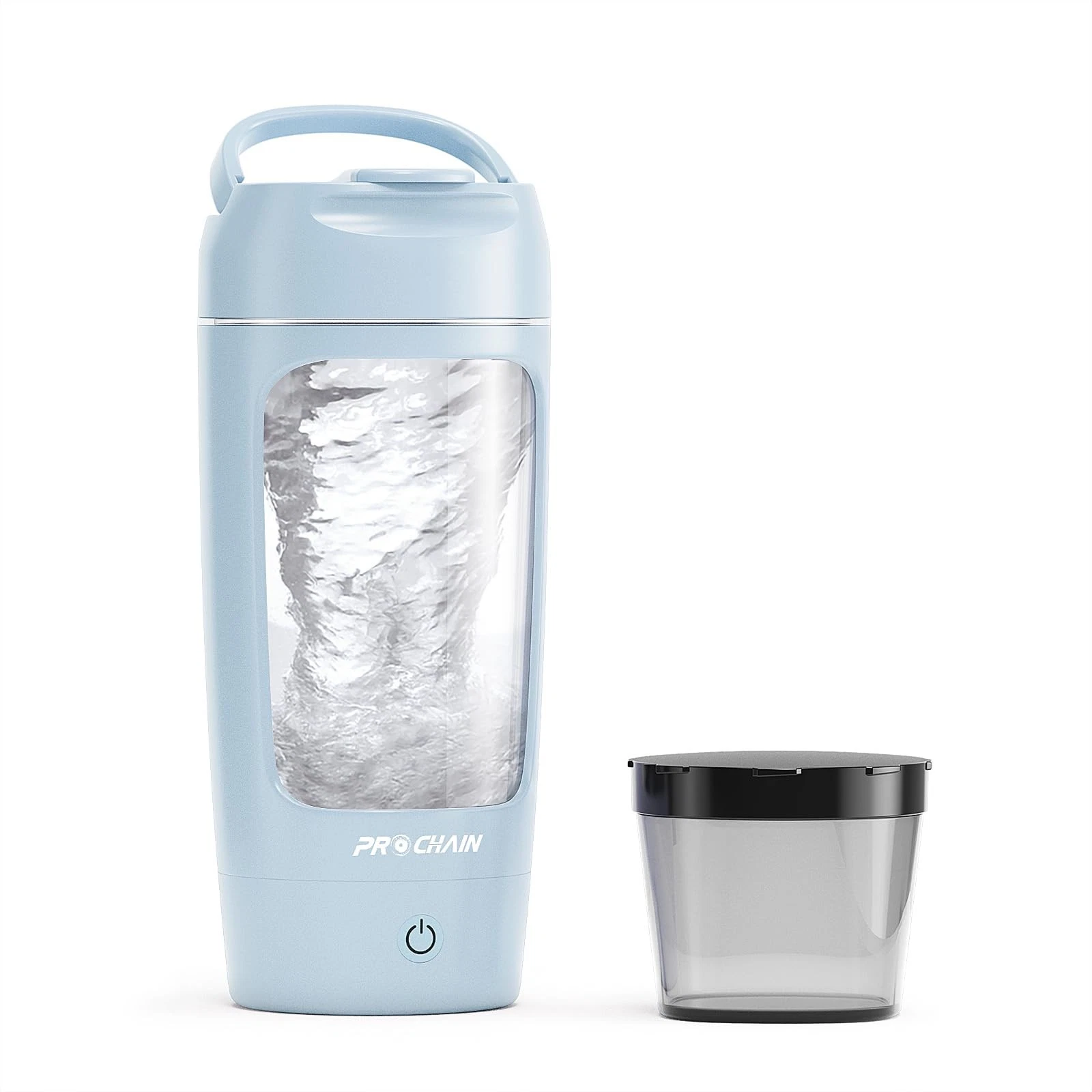 PROCHAIN Electric Protein Shaker Bottle, USB 22 Ounces, Light Blue
Opens in a new window or tab