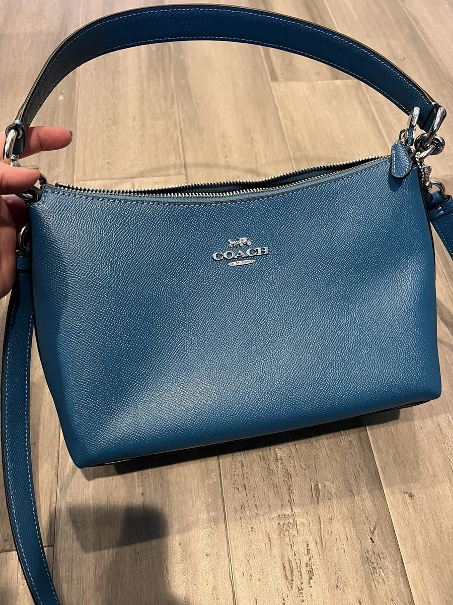 Coach Lewis Shoulder Crossbody Handbag Purse Pretty Bag BLUE NEW