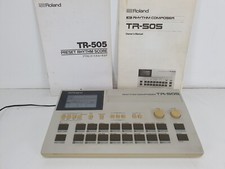 Roland TR-505 Drum computer/Rhythm Mashine - With manuals