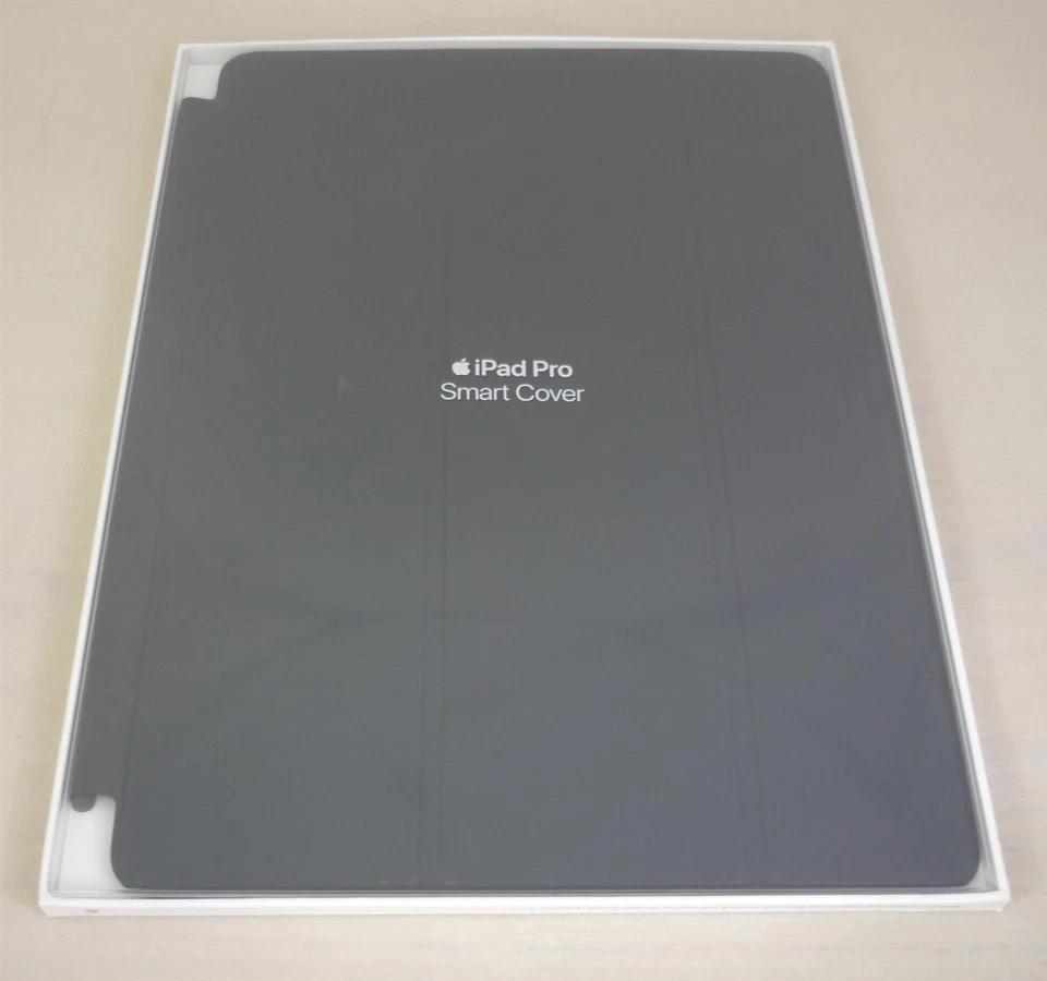 Genuine / Official iPad 7, 8 & 9 (7th, 8th & 9th Gen) Smart Cover Charcoal Grey - Image 2 of 4