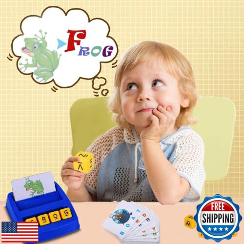 Matching Letter Spelling Games for Kids - Educational Learning Toys for 4 5 6 - Picture 3 of 5