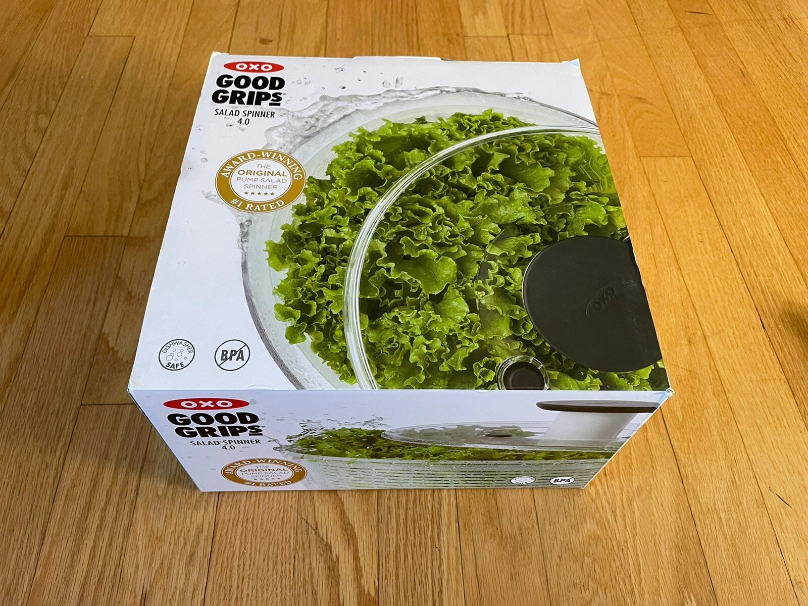 OXO Good Grips Salad Spinner 4.0 Clear Model 32480 NEW Unused Nice!
Opens in a new window or tab