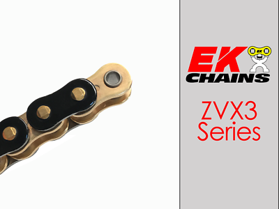 EK 525-ZVX3 Motorcycle Drive Chain (Specify Links and Color) Rivet