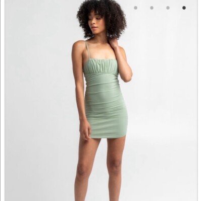 mini mint green dress Mint Green Floral Sequin Embellished Bodycon Strapless Mini Dress – Dazey  Hill