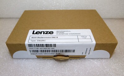 Lenze 8200 Bedienmodul Keypad  E82ZBC  Neu 