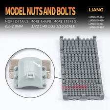 Model Nuts And Bolts 0.6-2.0MM 1/72 1/48 1/35 1/16 Scale Model Accessories Parts