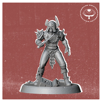 Raider 2 | Rust Reavers | Vermillion | D&D Wargaming 3D Printed Mini
