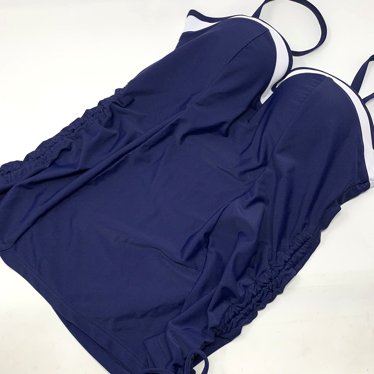 Bra Sz 36D Panache Anya Cruise Molded Bandeau Tankini Swim Top