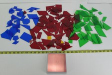 Lot of Various Cruisenaire Connected Math Shapes Plastic Colored Geometry SKU H