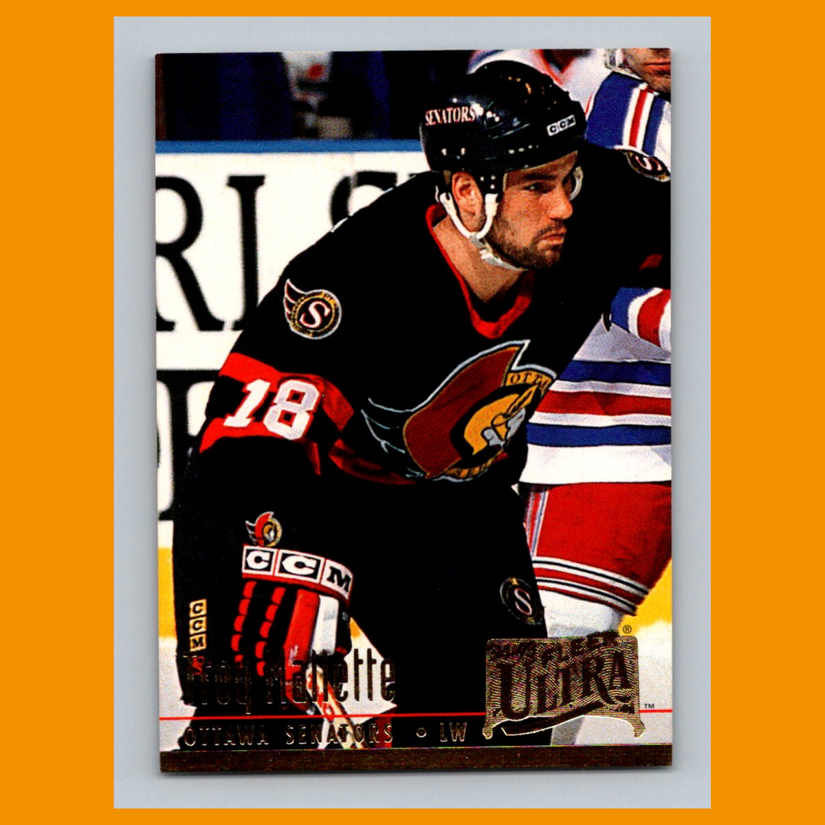 Troy Mallette #150 1994 Fleer Ultra Ottawa Senators Hockey Card