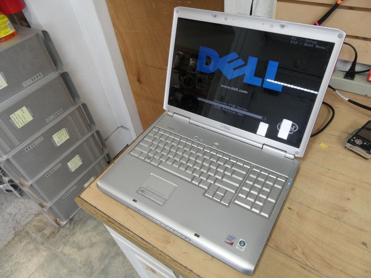 Dell Inspiron 1720 / Core 2 Duo @ 1.83 GHz / Parts Laptop / Posted Bios, Wiped Dell Inspiron 1720 / Core 2 Duo @ 1.83 GHz / Parts Laptop / Posted Bios, Wiped