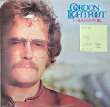 Gordon Lightfoot Endless Wire Vinyl Record LP VG/VG K 56444 1978