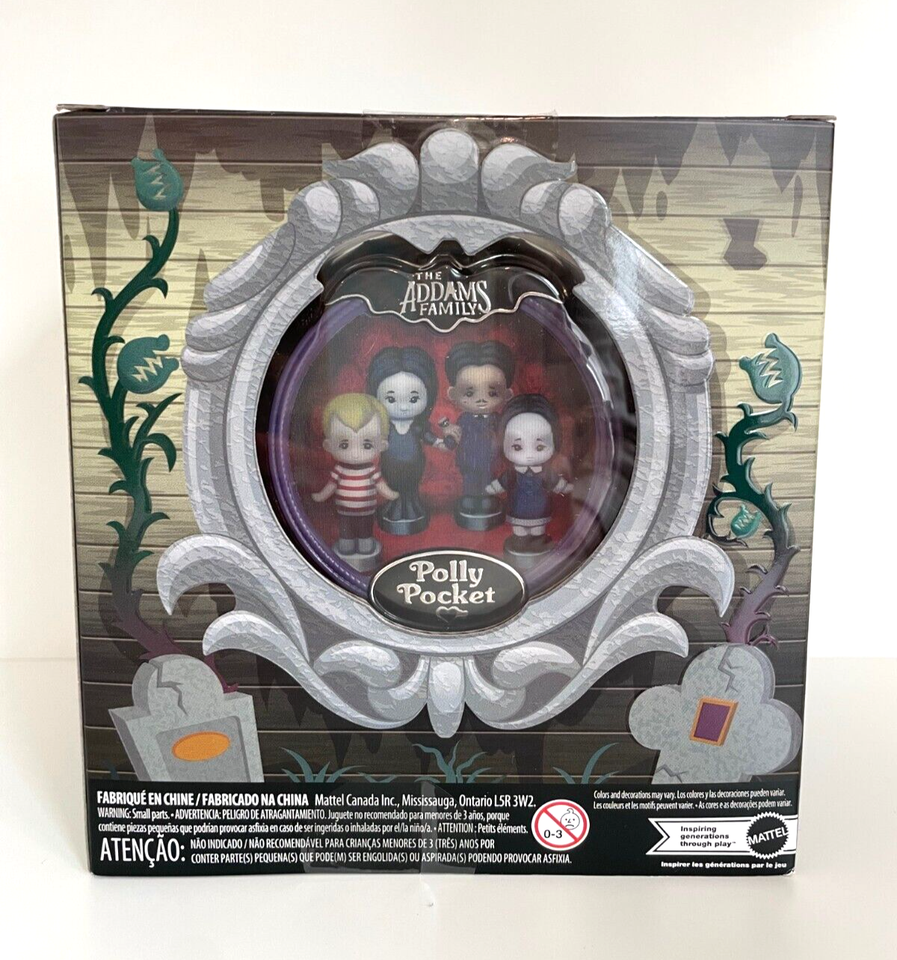 Mattel Polly Pocket Collector The Addams Family Opened/Not Mint eBay