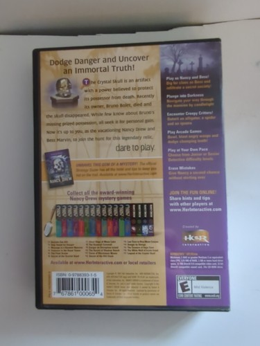 Nancy Drew: Legend of the Crystal Skull PC 2007 #17 Completo - Imagen 2 de 3