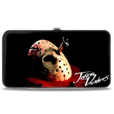 Friday The 13th The Final Chapter Jason Vorhees Mask Hinged Wallet Buckle Down