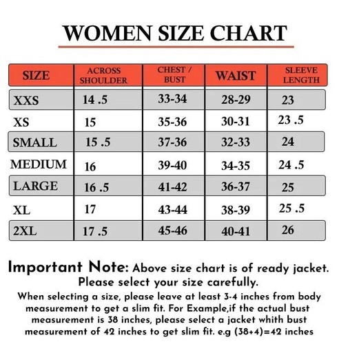 New Women Genuine Lambskin Motorcycle Biker Real Leather Slim fit Coat/Jacket - Picture 3 of 3