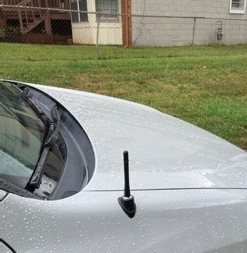 4 inch " Short Black Aluminum Antenna Mast for Jeep Grand Cherokee 2005-2010 New - Picture 4 of 24