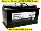 BMW Start Stop AGM 019 Car Battery 95ah 850A