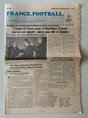 Ancien Magazine France Football Officiel FFF N°2118 Du 29 Mai 1987 (demi-finale Coupe De France)