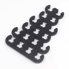 1 Set Black Spark Plug Wire Separators Dividers Looms For Chevy Ford 9728