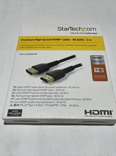Startech 2m Premium Certified HDMI 2.0 Cable with Ethernet - 6ft High Speed UHD