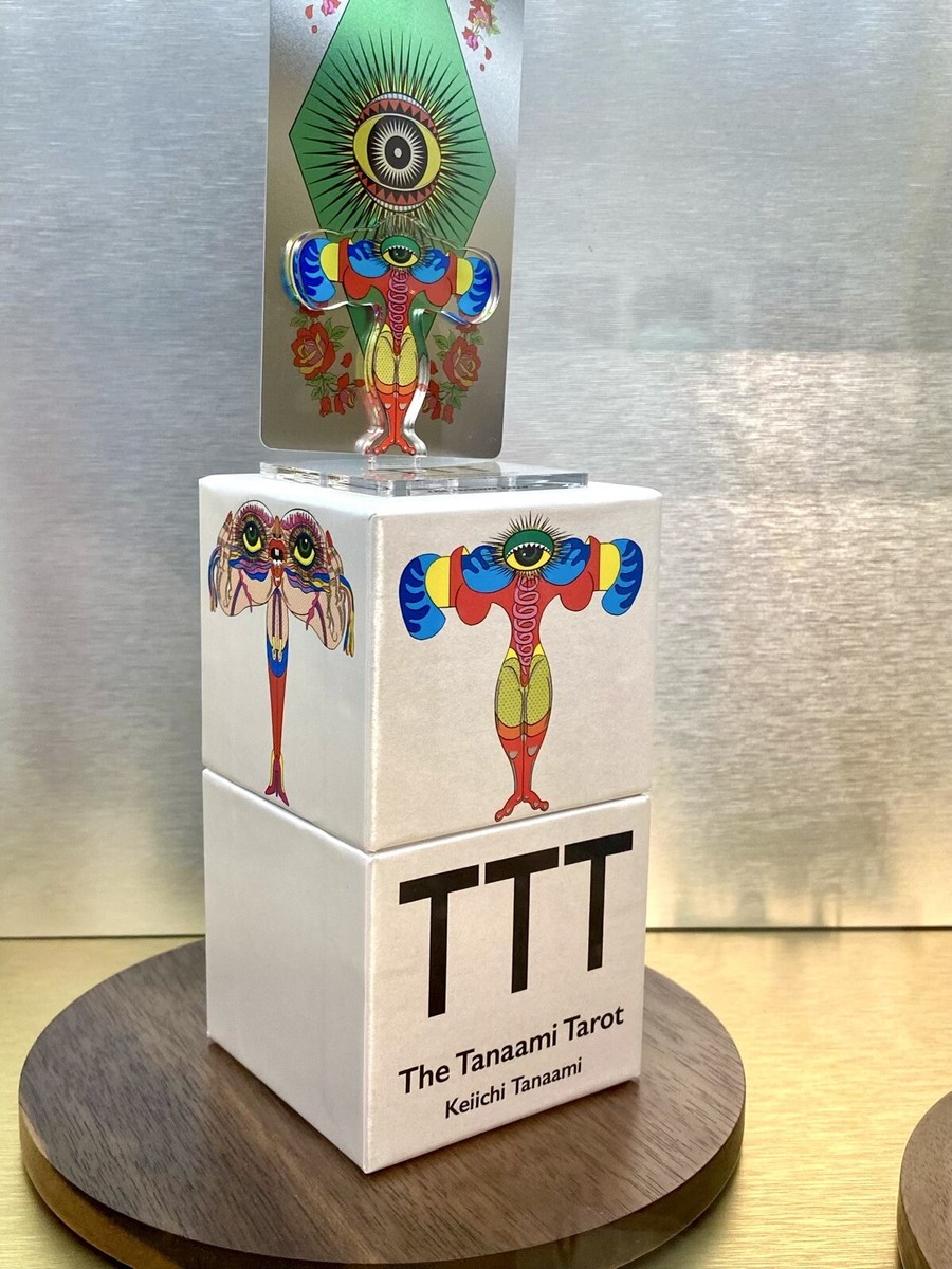 Keiichi Tanaami The Tanaami Tarot Silver Lenticular Card w/Acrylic