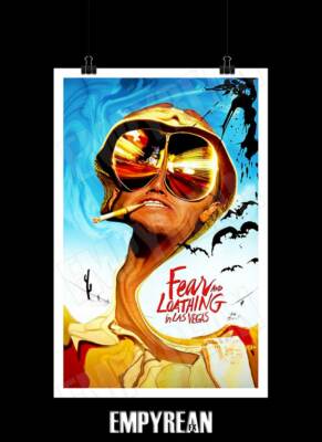 Fear,and Loathing in Las Vegas B2ポスター Amazon.com: FEAR AND LOATHING IN LAS VEGAS MOVIE POSTER 2 Sided