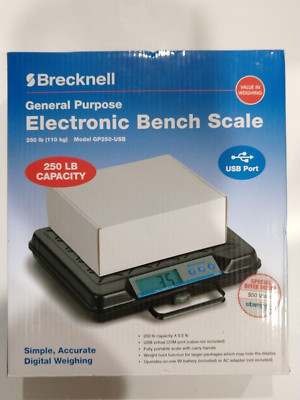 Brecknell GP250-USB Electronic Mailing/Shipping Scale 250-lb. Capacity.  New