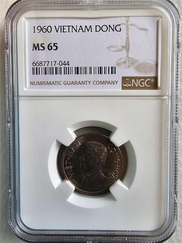 South Vietnam 1 Dong 1960 NGC MS 65