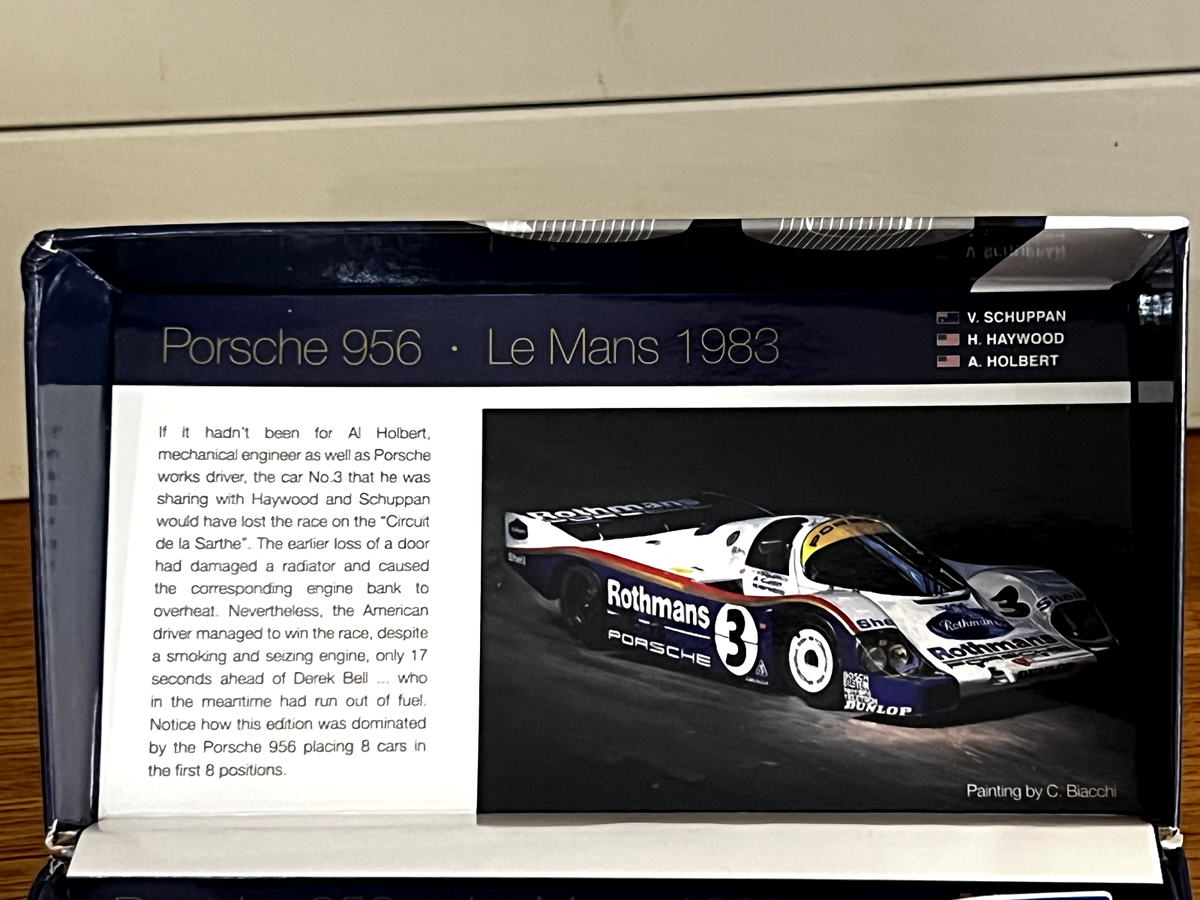 SLOT CAR 1/32   PORSCHE 956C LE MANS 1983  RIF. SICA02D