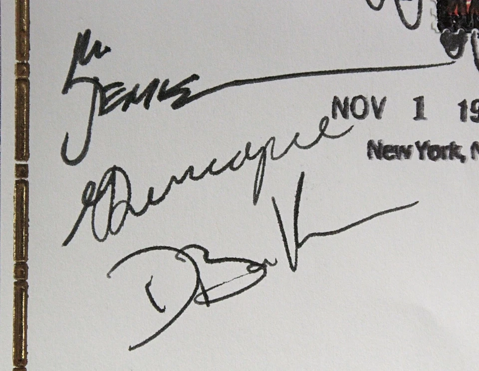 USPS FDC Signed by 3 Olympic Team Members US #3119a 1996 50c Cycling ST1275 - Image 4 of 4