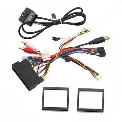 for modern digital amplifier 16Pin Android navigation  power cord protocol box