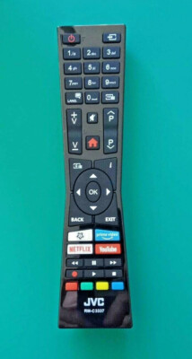 JVC RM-C3337 ORIGINAL SMART TV PRIME VIDEO TV NETFLIX REMOTE CONTROL