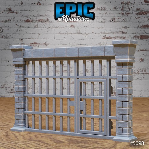 Dungeons and Dragons Prison Cages D&D Fantasy Miniatures - Picture 3 of 14