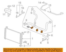 GM OEM 14-19 Sierra 1500 Limited Radiator Components-Lower Hose Clip 23129954