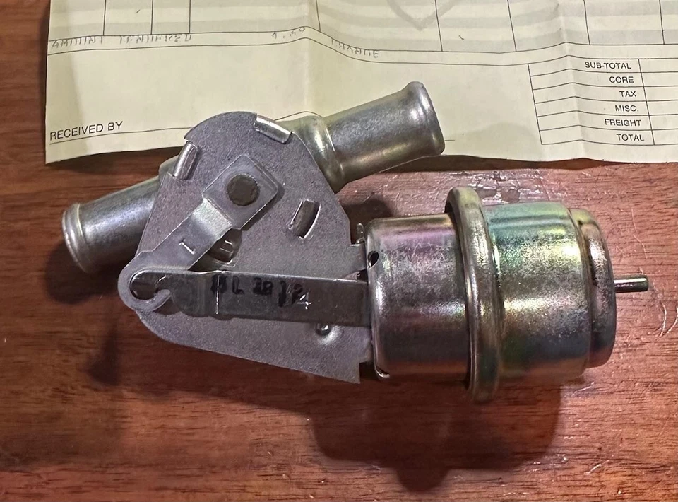 1975-1978 Chevy Corvette Hot Water Shut Off Valve Genuine Delco GM 14039637 NEW - Image 2 of 4